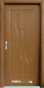 Интериорна врата Стандарт 014P, цвят Светъл дъб