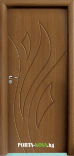 Интериорна врата Стандарт 033P, цвят Златен дъб