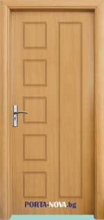 Интериорна врата Стандарт 048P, цвят Светъл дъб