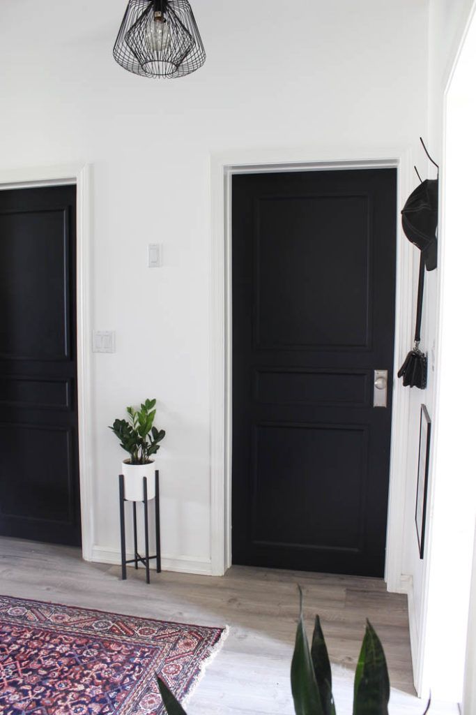 A Brand New Interior Door Design To Complete Our Modern Hallway Love Create Celebrate