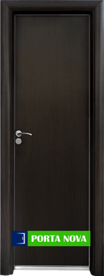 Алуминиева врата за баня – Стандарт цвят Венге