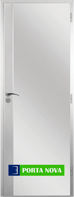 Алуминиева врата за баня – Стандарт цвят Орех Aluminievi Standart Metal