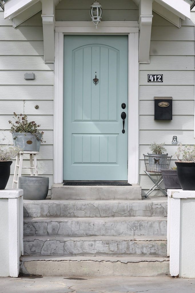 New Door Color Wythe Blue The Wicker House