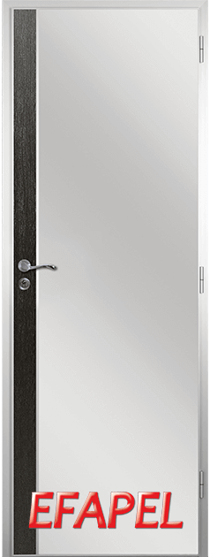 Алуминиева врата за баня – Efapel, цвят Черна мура 01