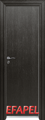 Алуминиева врата за баня – Efapel, цвят Черна мура