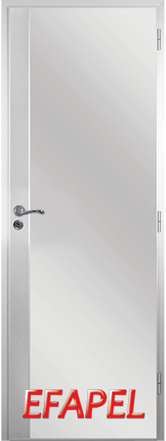 Алуминиева врата за баня - Efapel, цвят Бяла мура aluminievi efapel metal