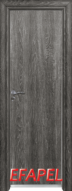 Алуминиева врата за баня – Efapel, цвят Сив ясен