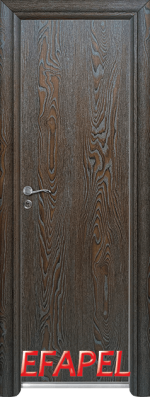 Алуминиева врата за баня – Efapel, цвят Палисандър