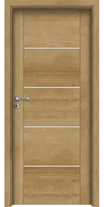 Interiorna Vrata Invado Aristo M 5 Satinato Glas European Oak