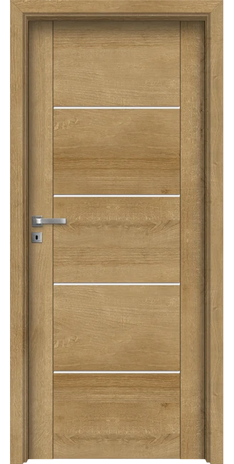 Interiorna Vrata Invado Aristo M 5 Satinato Glas European Oak