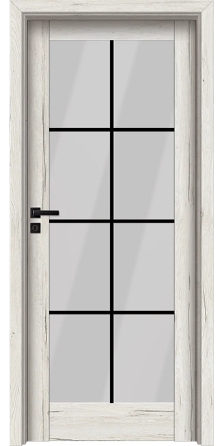 Интериорна врата Invado Vista модел 2 Snowy Oak
