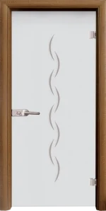 Стъклена Врата Standart Sand G 13-1 Златен Дъб